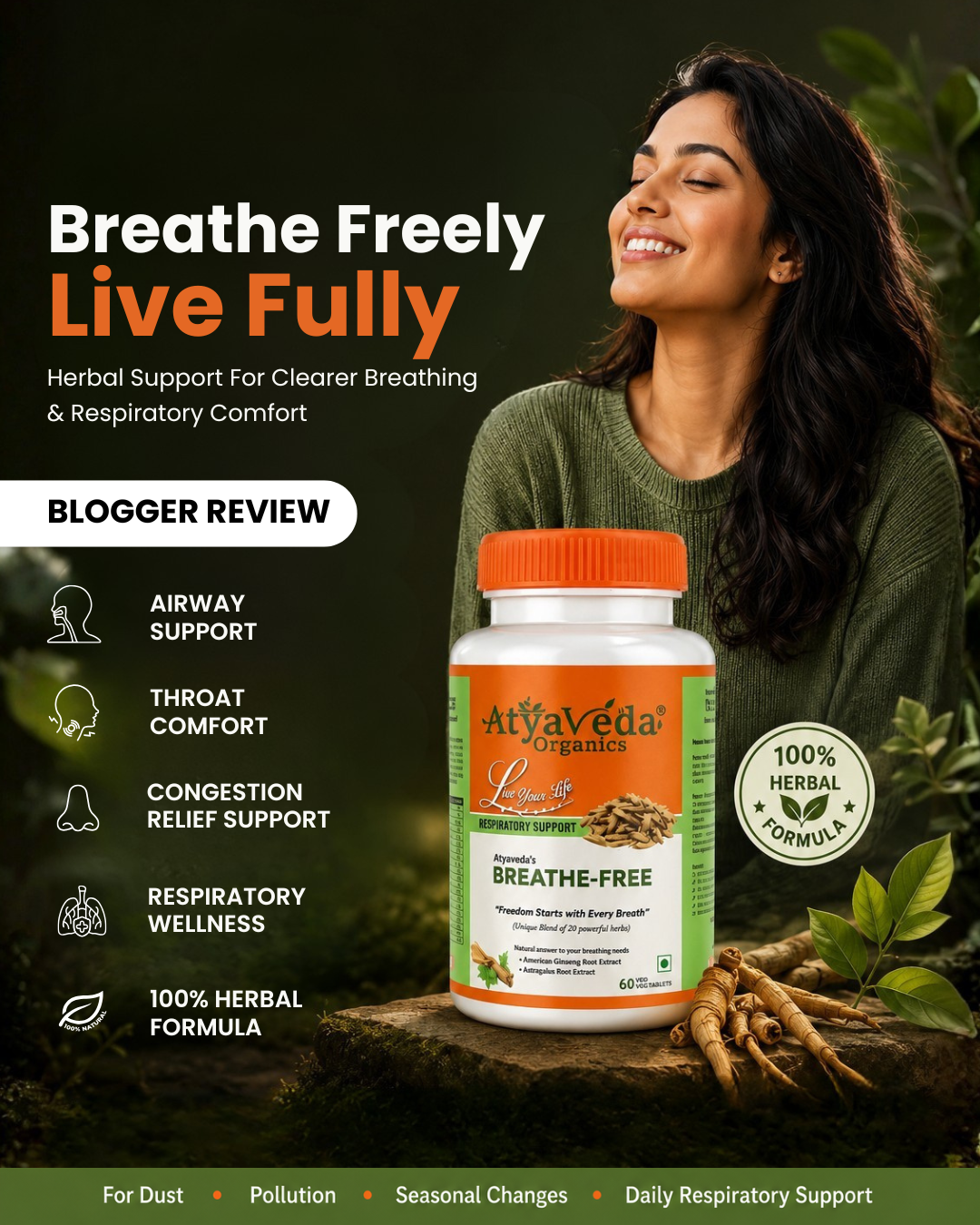 ATYAVEDA's Breathe-Free