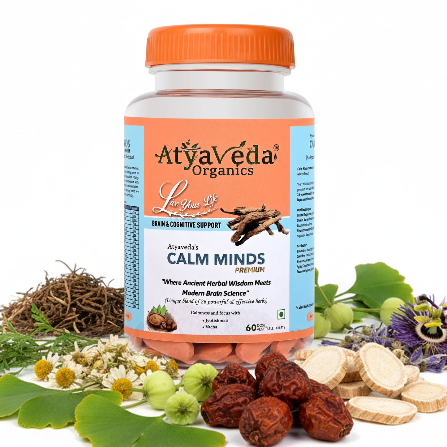 ATYAVEDA's Calm-Minds Premium