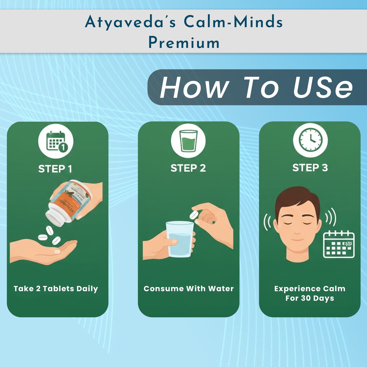 ATYAVEDA's Calm-Minds Premium