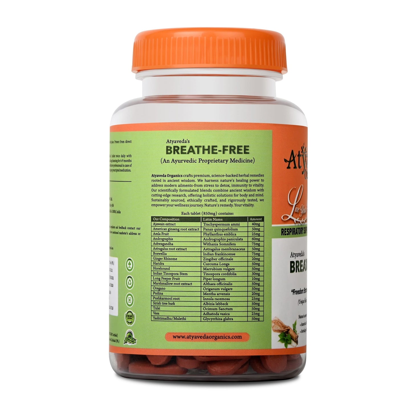 ATYAVEDA's Breathe-Free