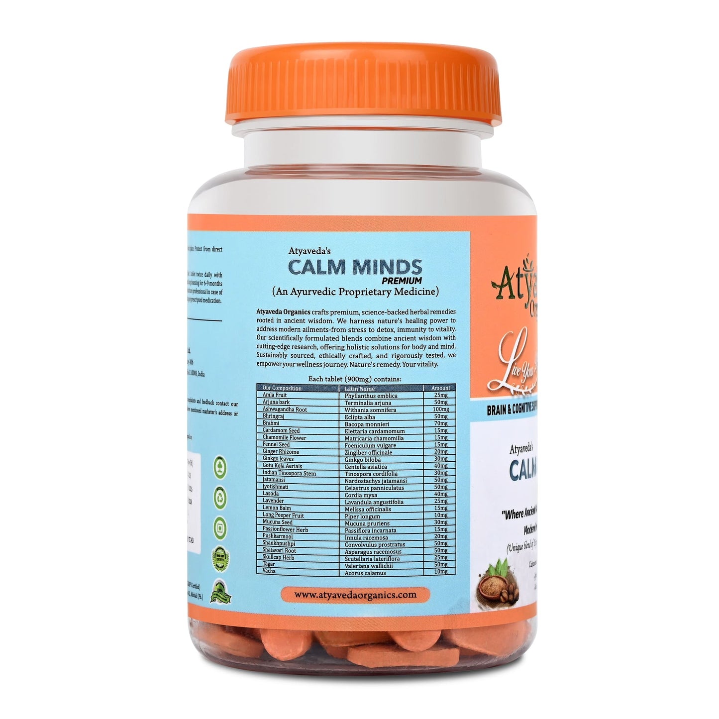 ATYAVEDA's Calm-Minds Premium